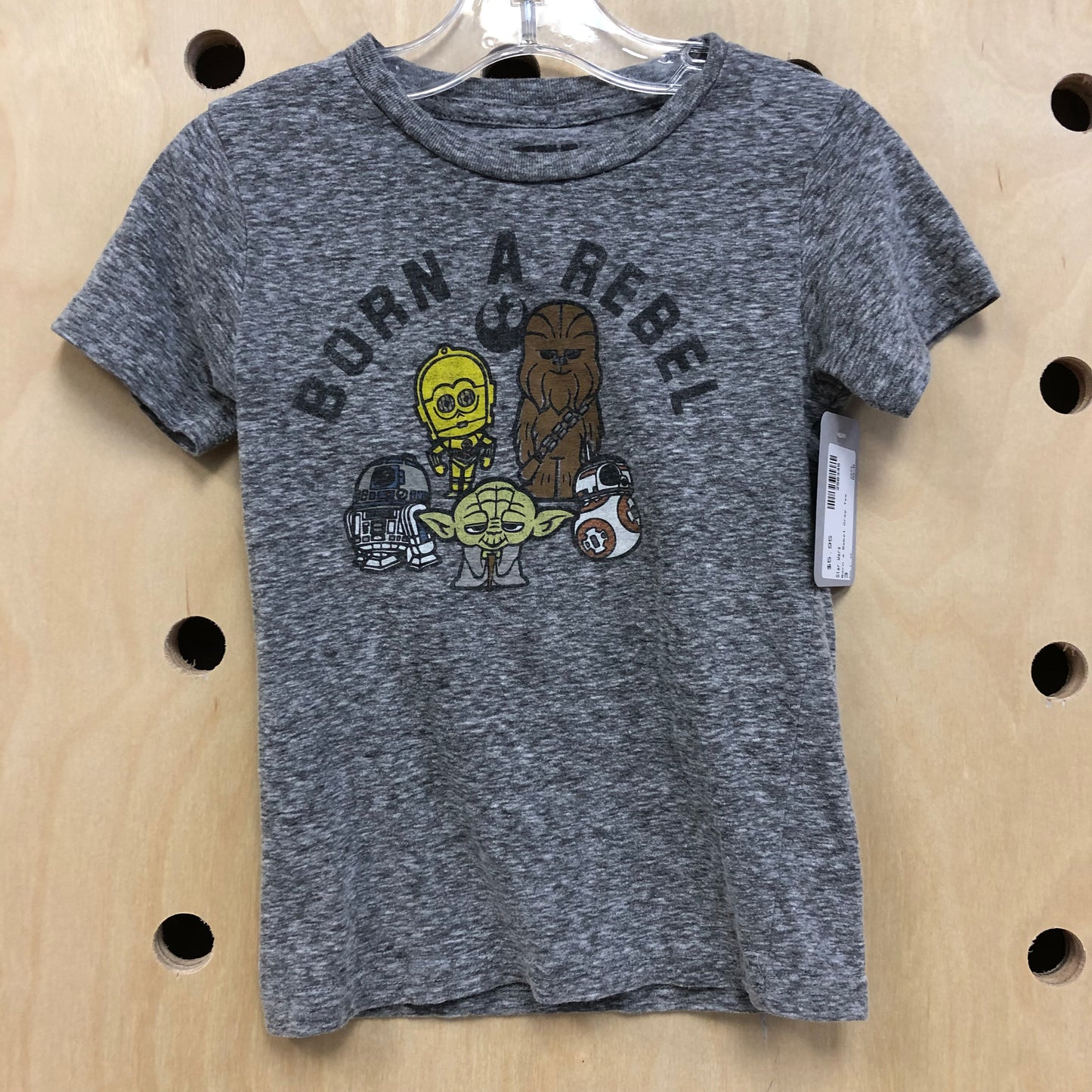 Born a Rebel Grey Tee