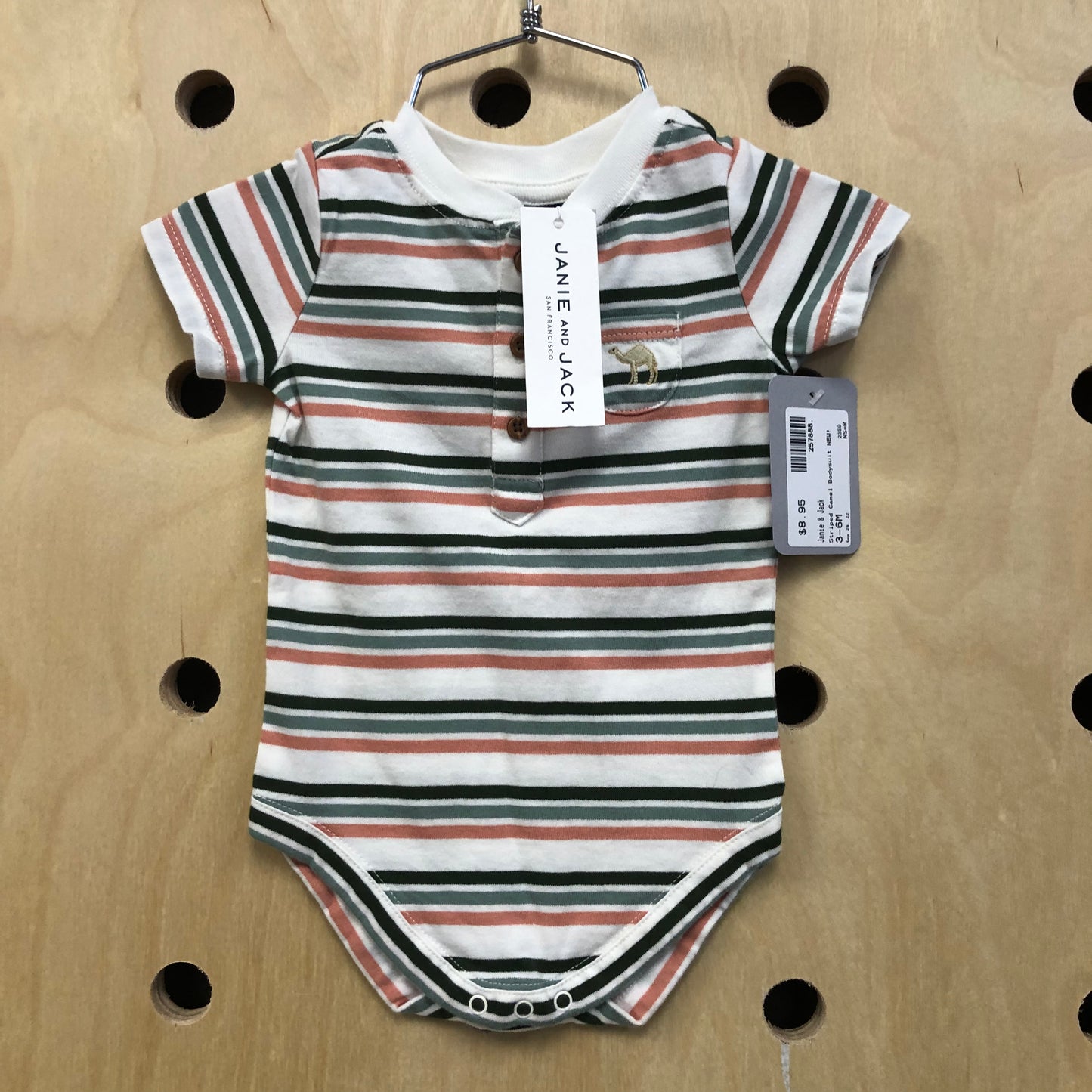 Striped Camel Bodysuit NEW!