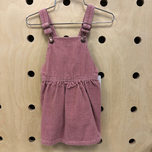 Pink Ribbed Jumper