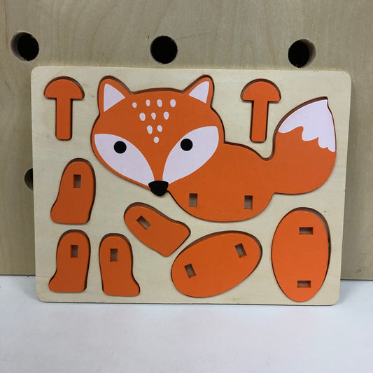 3D Fox Puzzle