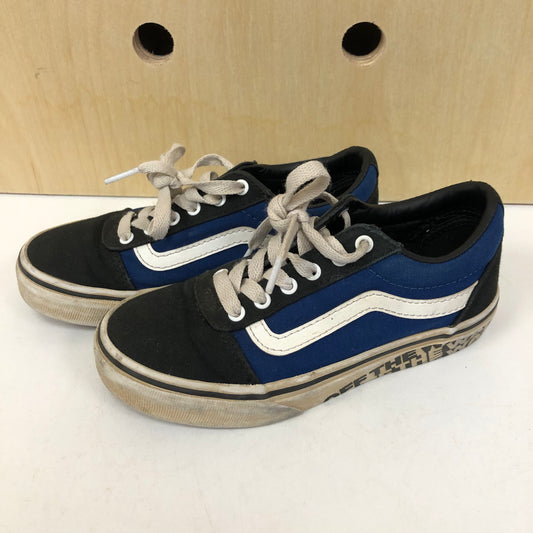 Black + Blue Sneakers