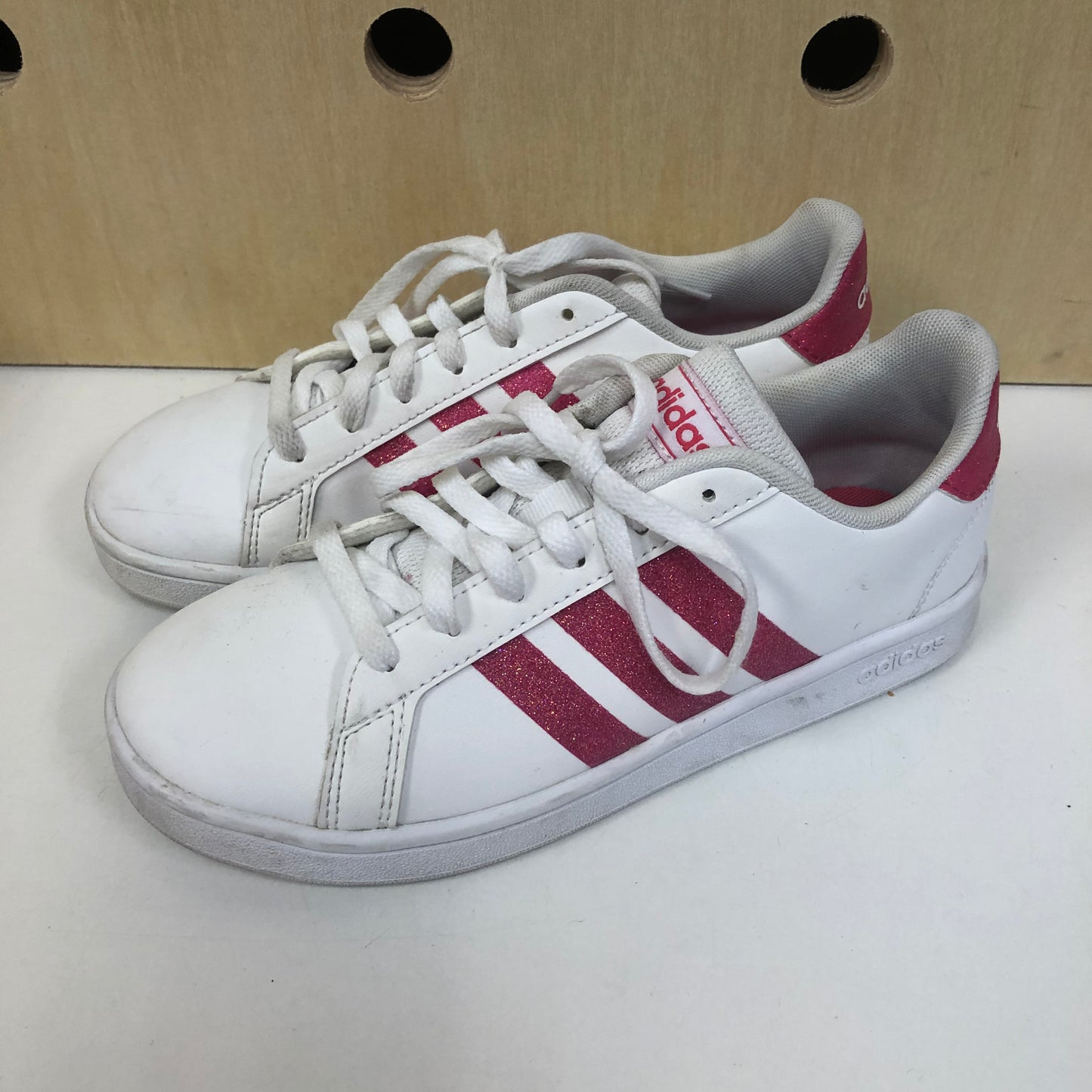 Pink + White Superstars