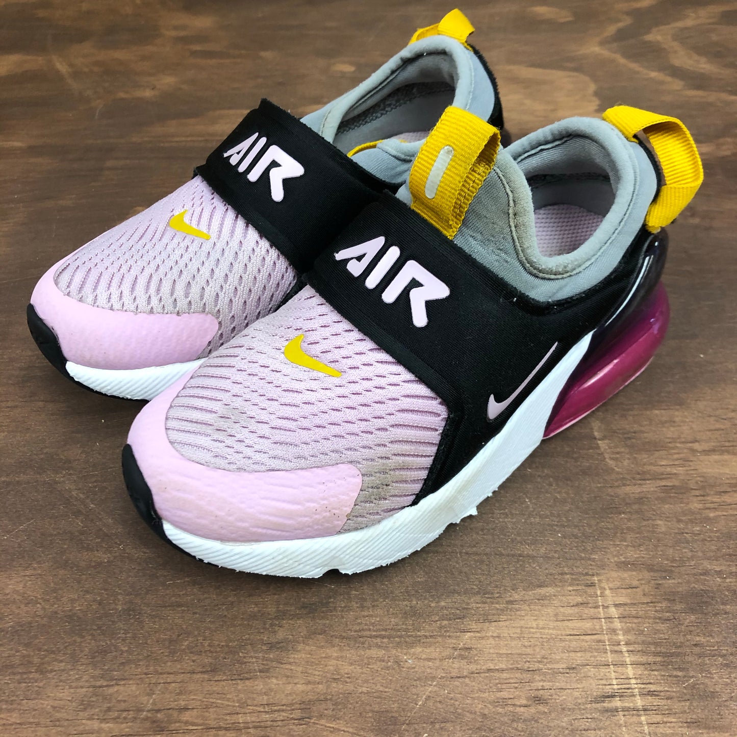 Black & Pink Air Sneakers