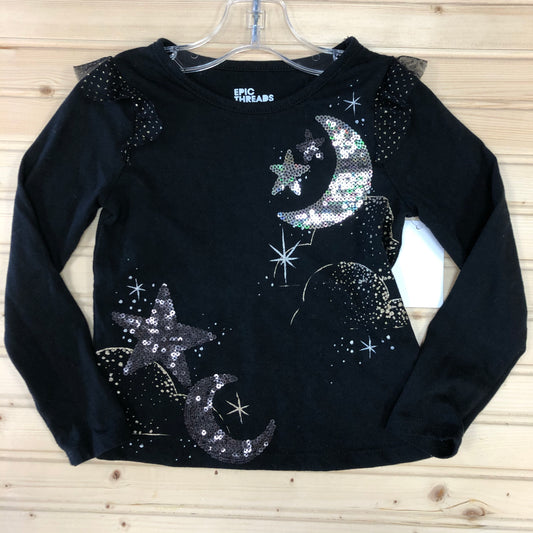 Glitter Moon & Star LS