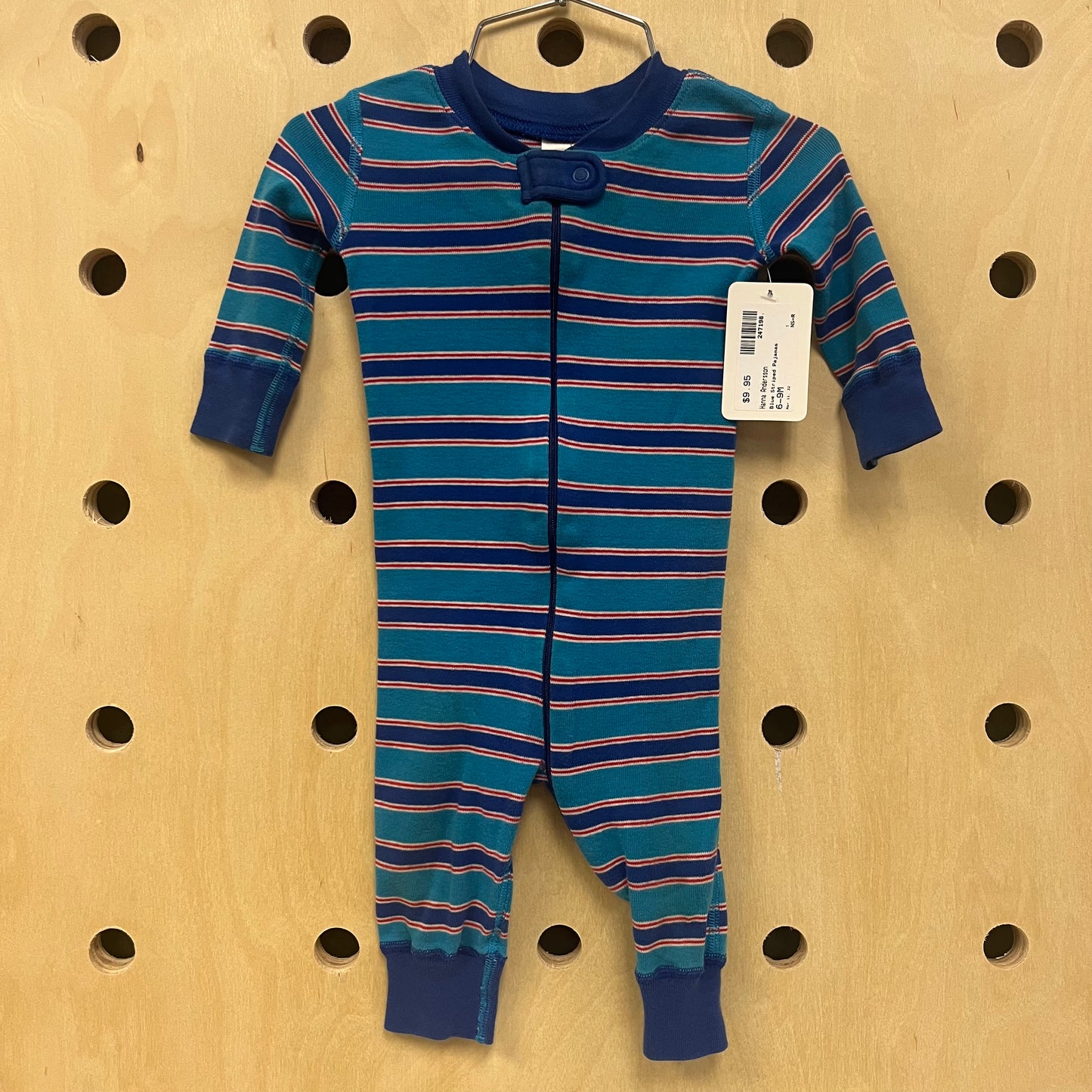Blue Striped Pajamas