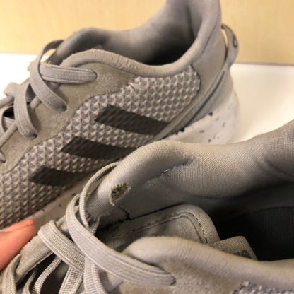 Grey Mesh Sneakers