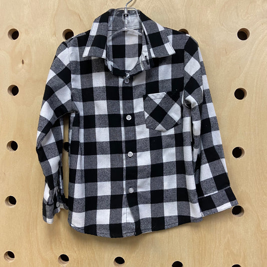 Black + White Flannel