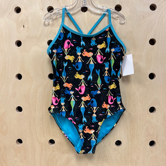 Navy Mermaids Swimsuit