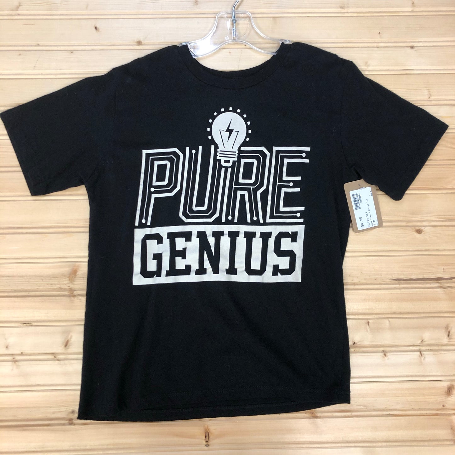 Black Pure Genius Tee