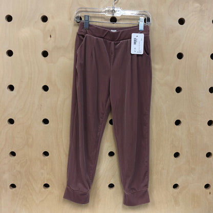 Mauve Velour Soft Pants