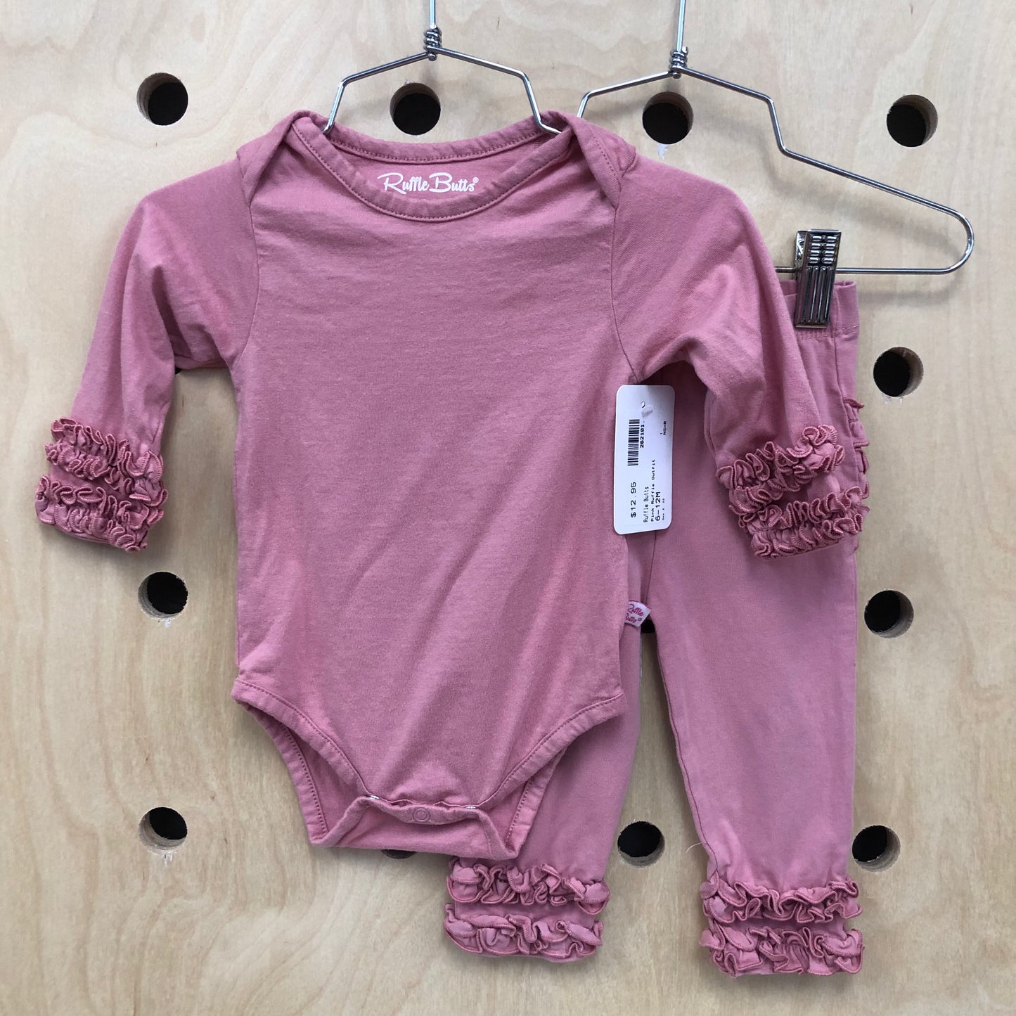 Pink Ruffle Outfit