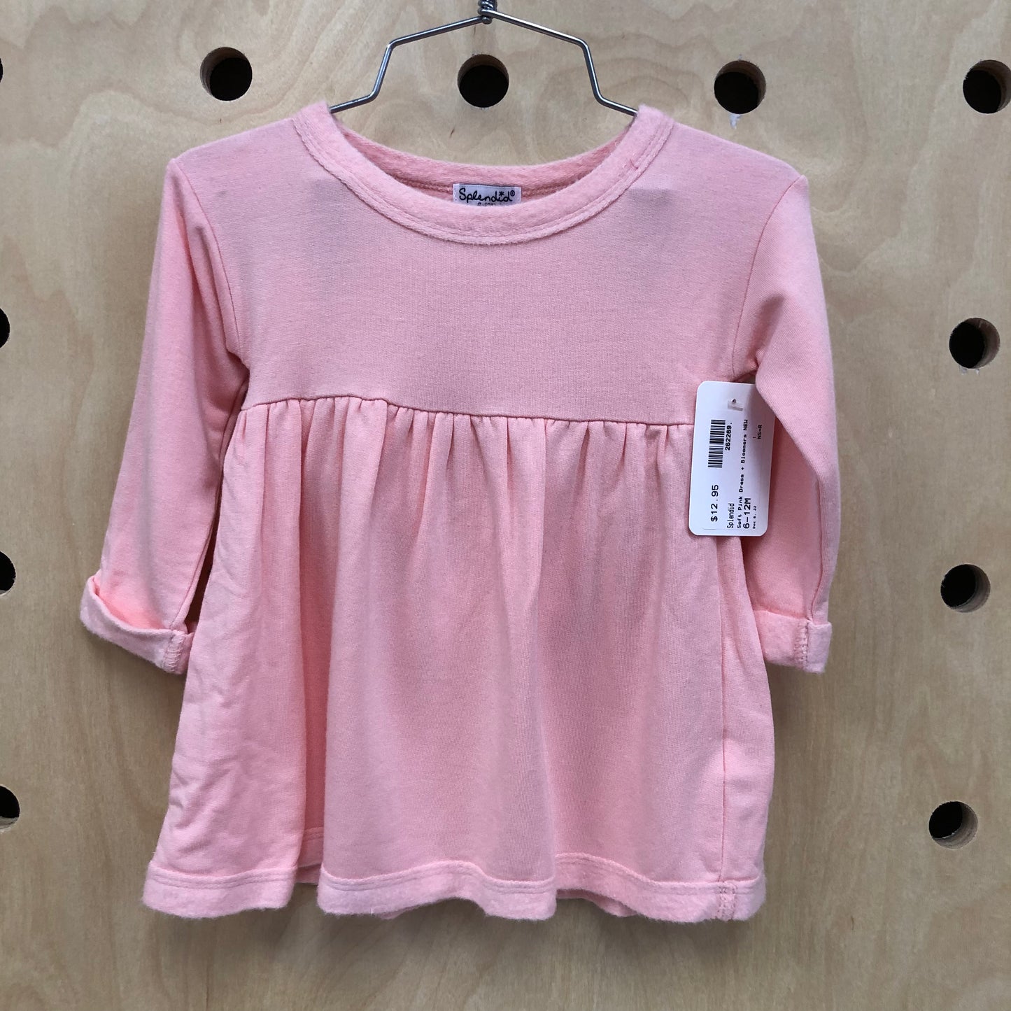 Soft Pink Dress + Bloomers NEW