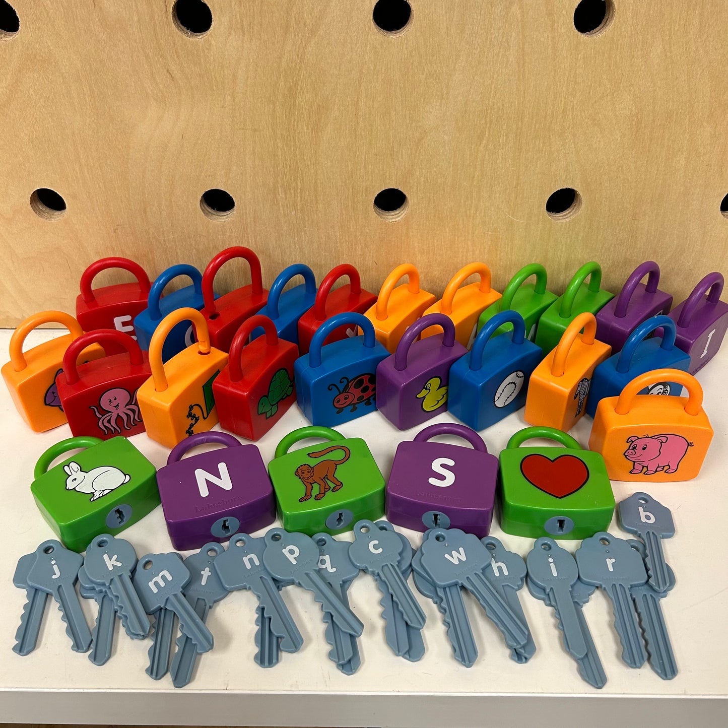 Alphabet Learning Locks