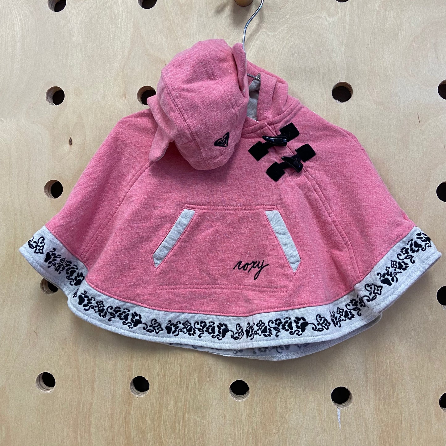 Pink Ears-Hoodie Poncho