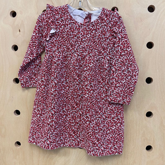 Red Floral Dress
