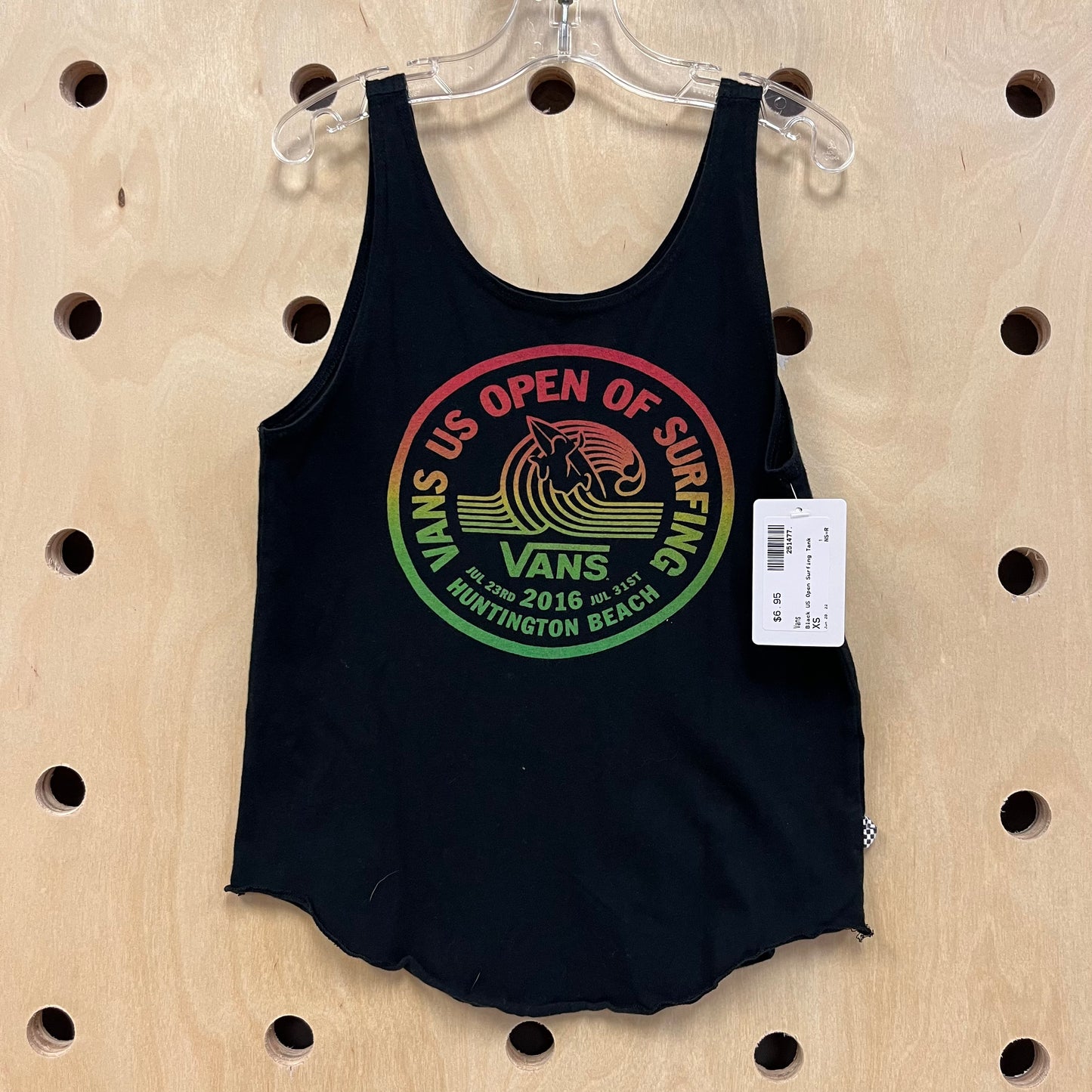 Black US Open Surfing Tank