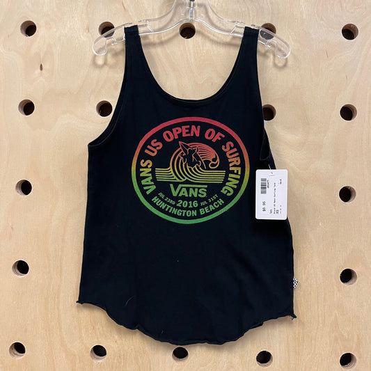 Black US Open Surfing Tank