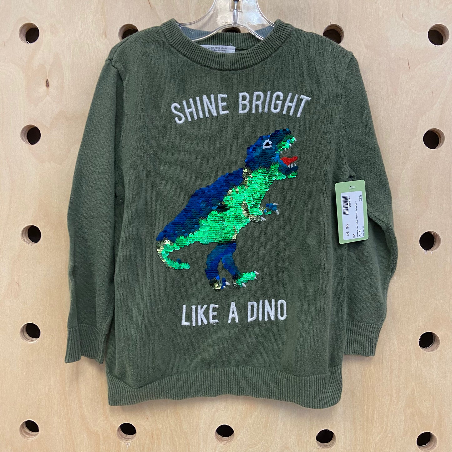 Shine Bright Dino Sweater