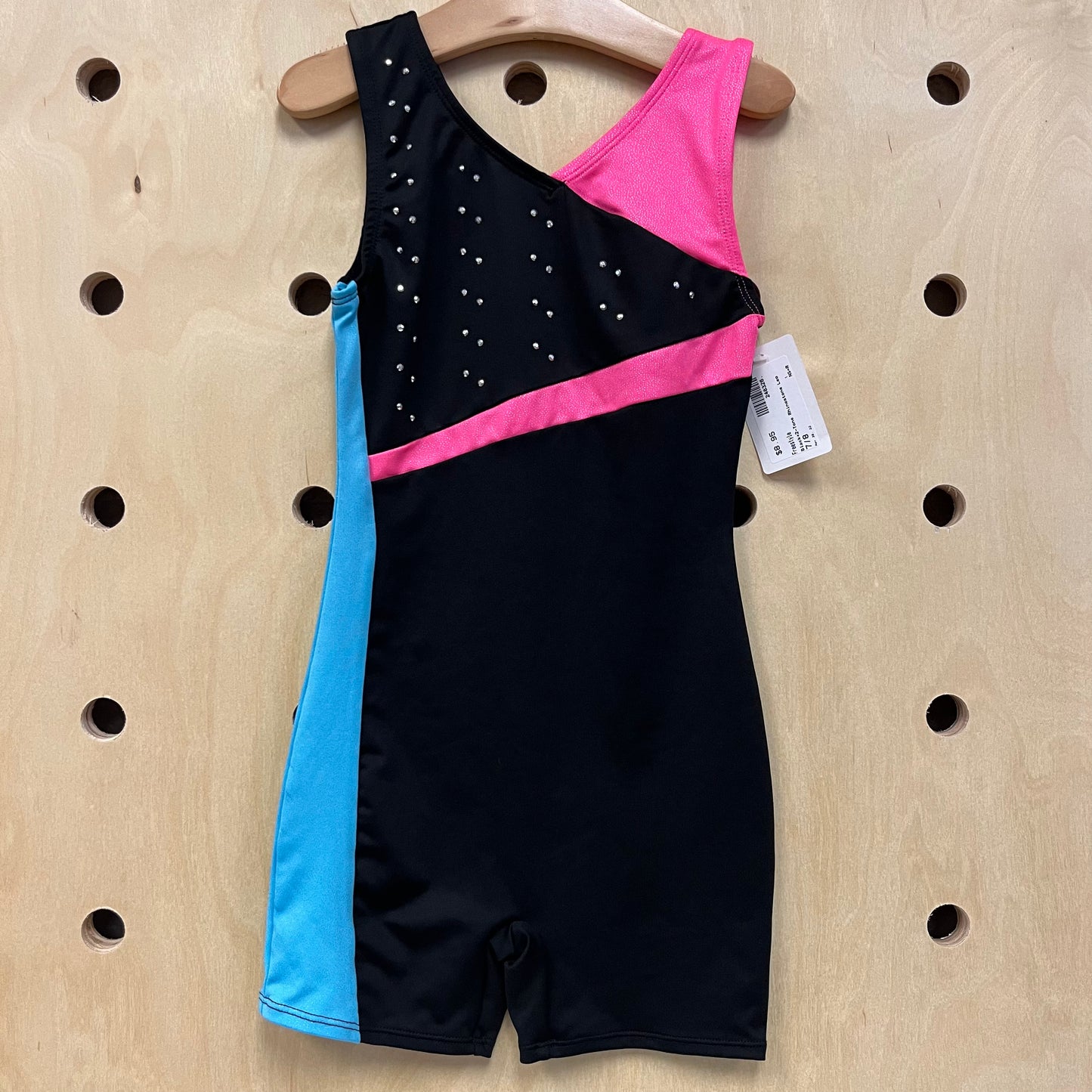 Black+2-Tone Rhinestone Leo