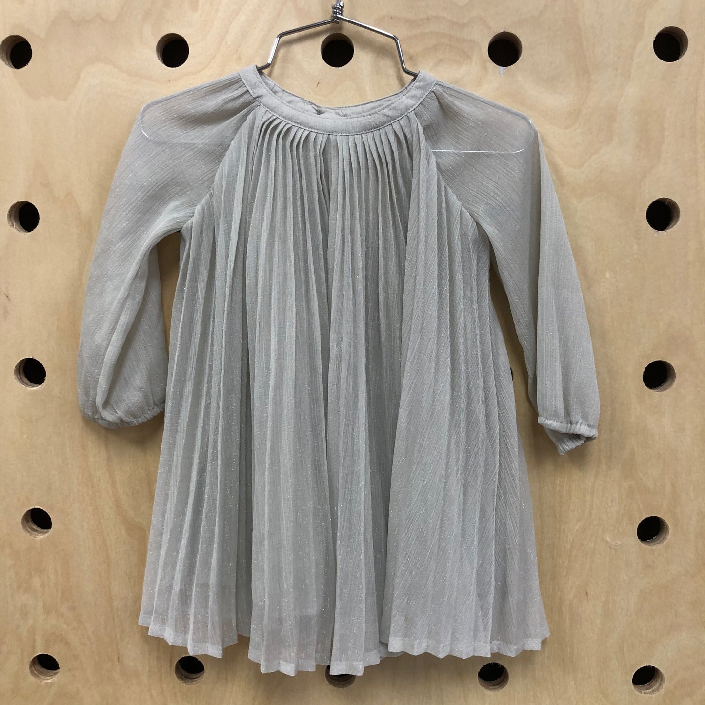 Grey Shimmer Dress
