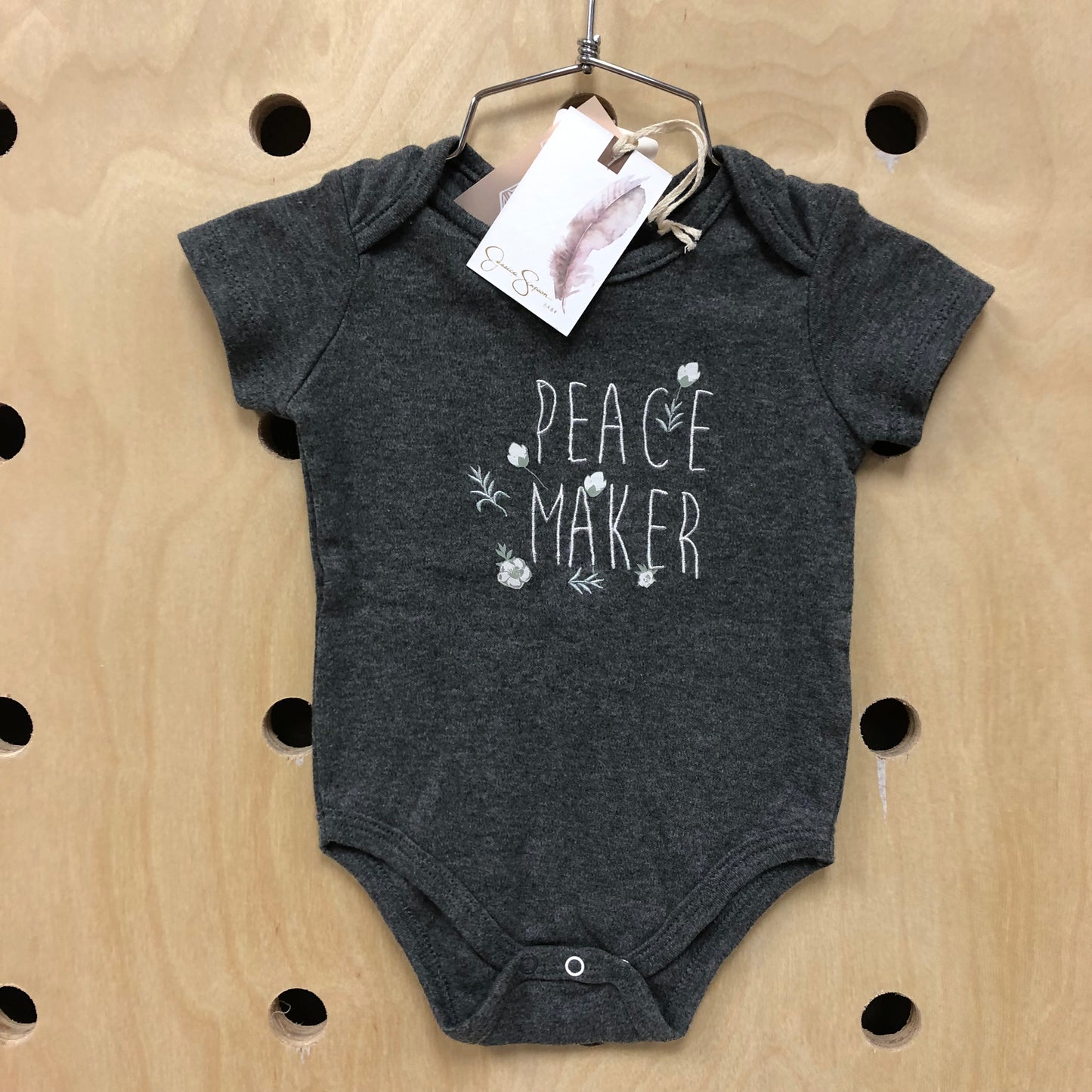 Peace Maker Grey Bodysuit NEW