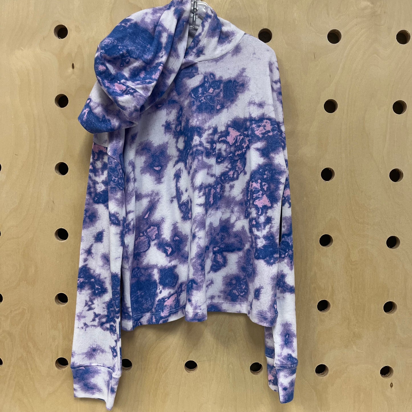 Blue+Purp Tie Dye Hoodie NEW!