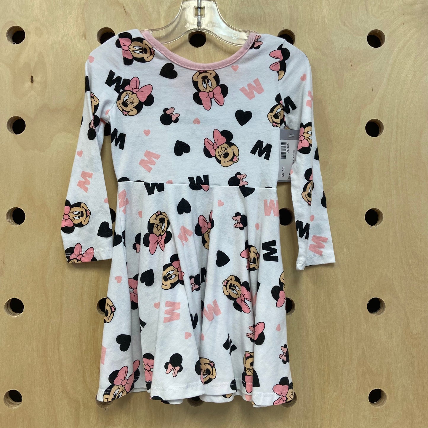 Wite + Pink Minnie Dress