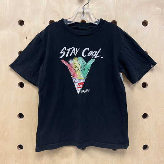 Black Stay Cool SnoCone Tee