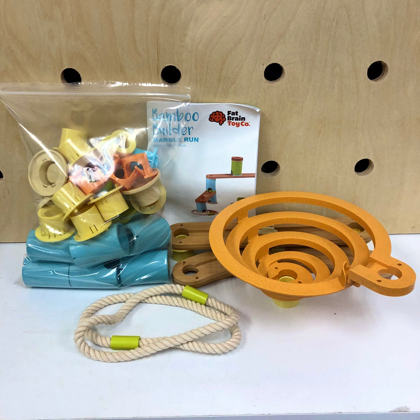 Bamboo Builder Marble Run