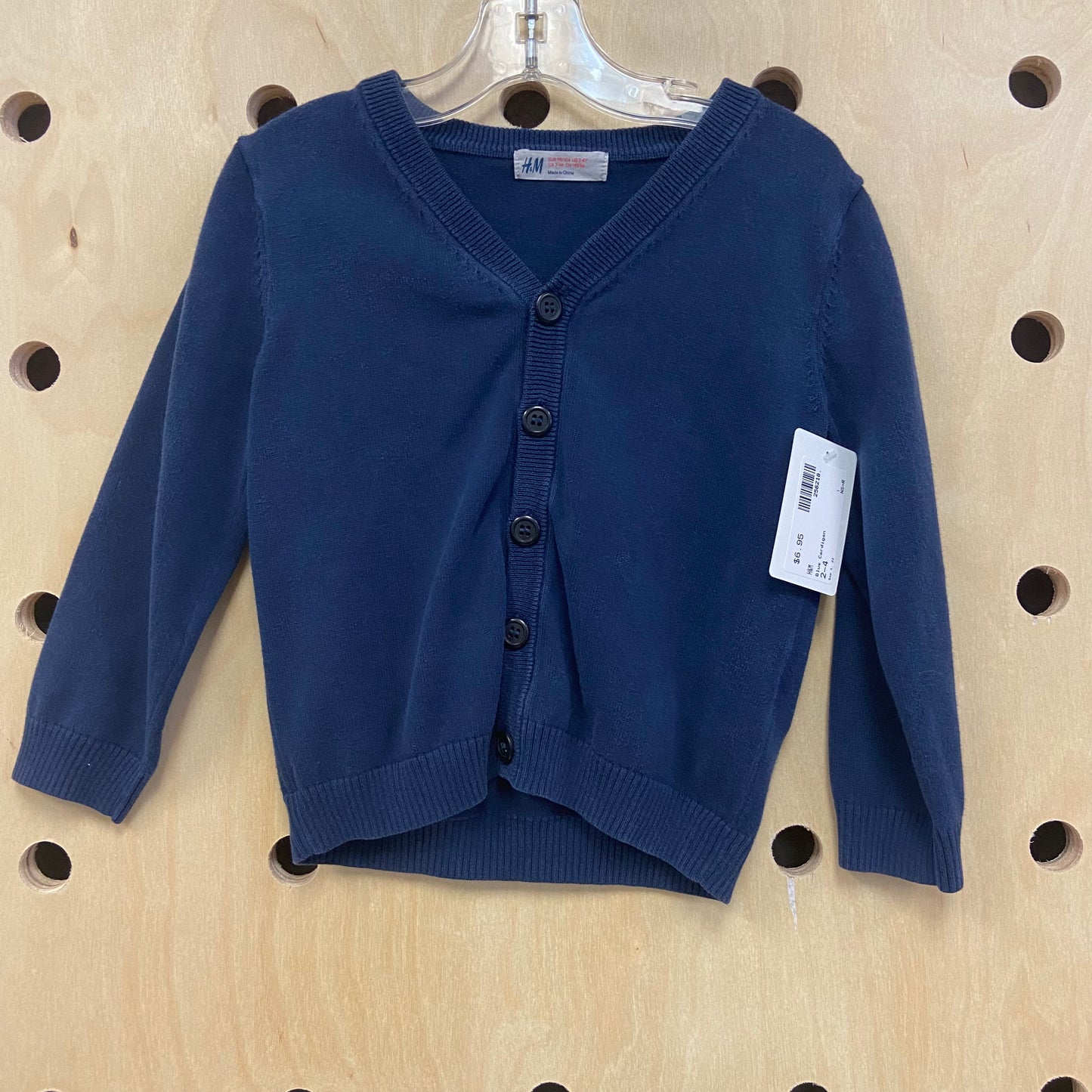 Blue Cardigan