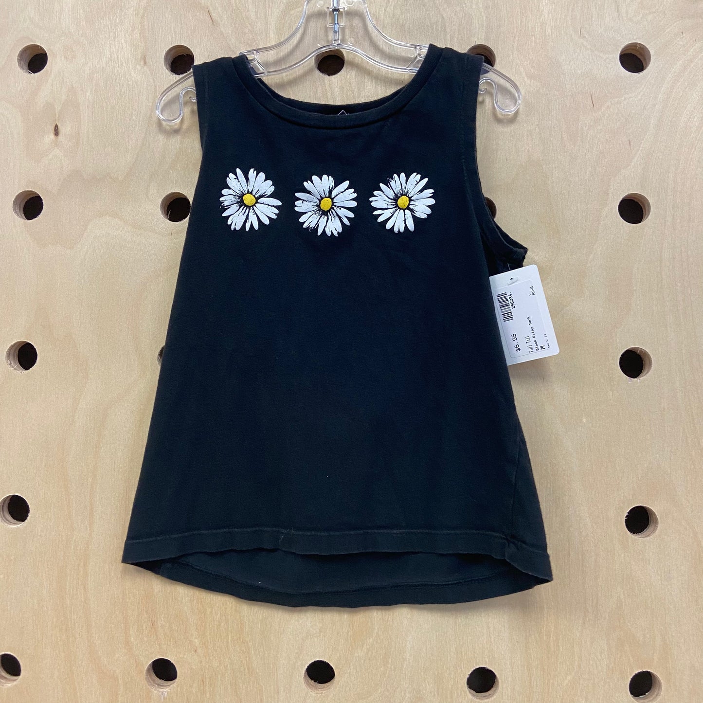 Black Daisy Tank