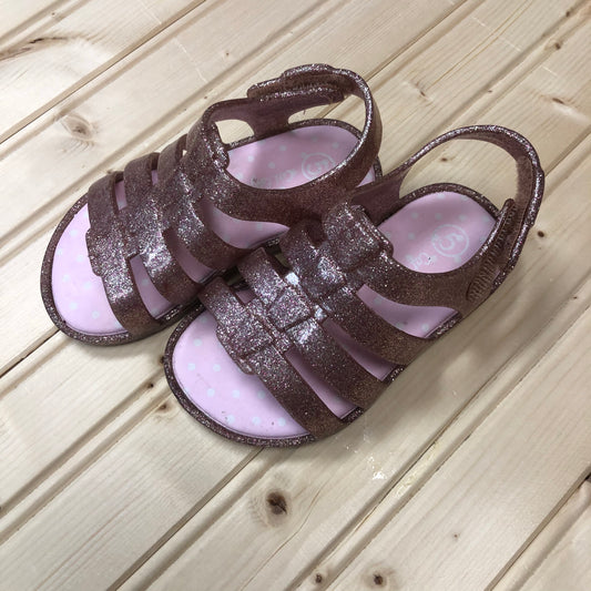 Pink Glitter Sandals