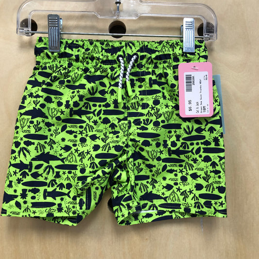 Green Sea Swim Trunks NEW!