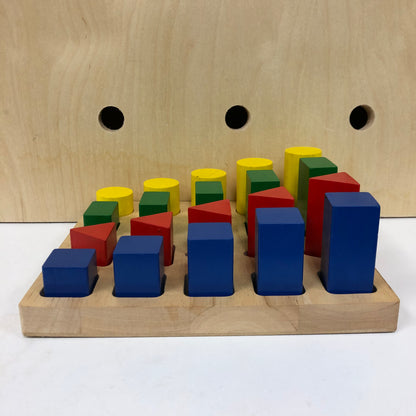 Wooden Chunky Sorting Board