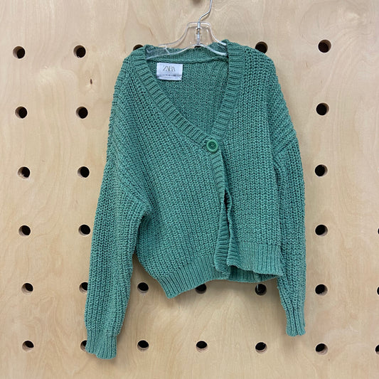 Seafoam Chunky Knit Sweater