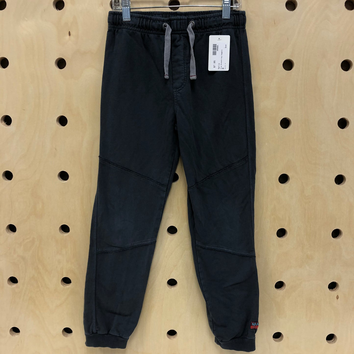 Grey Drawstring Joggers