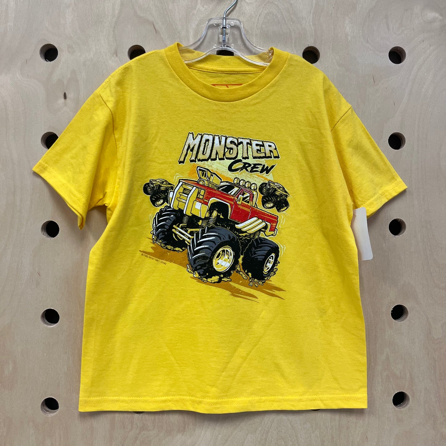 Yellow Monster Crew Tee