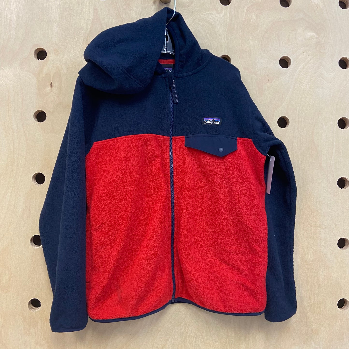 Blue + Red Micro D Snap Jacket