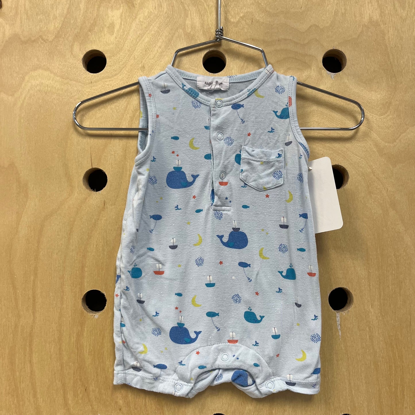 Whale & Sailboat Romper