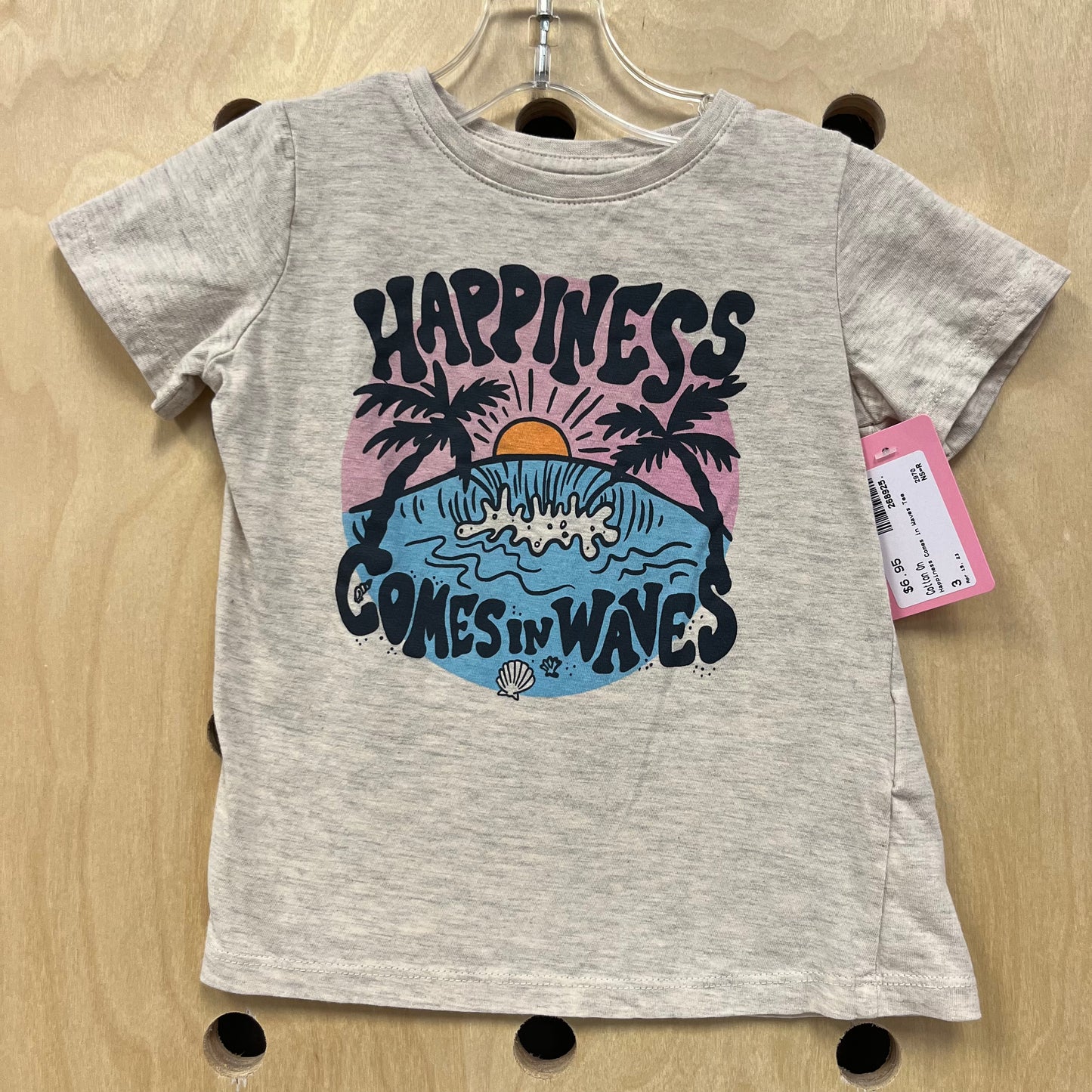 Happiness Comes in Waves Tee