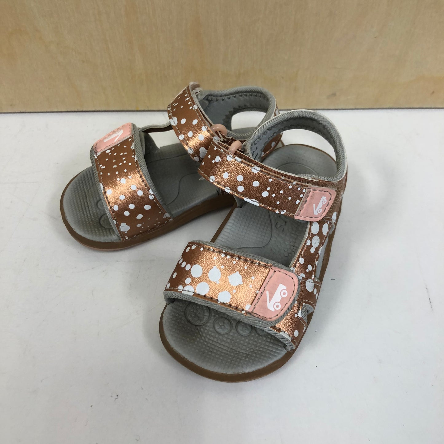 Rose Gold Jetty Sandals
