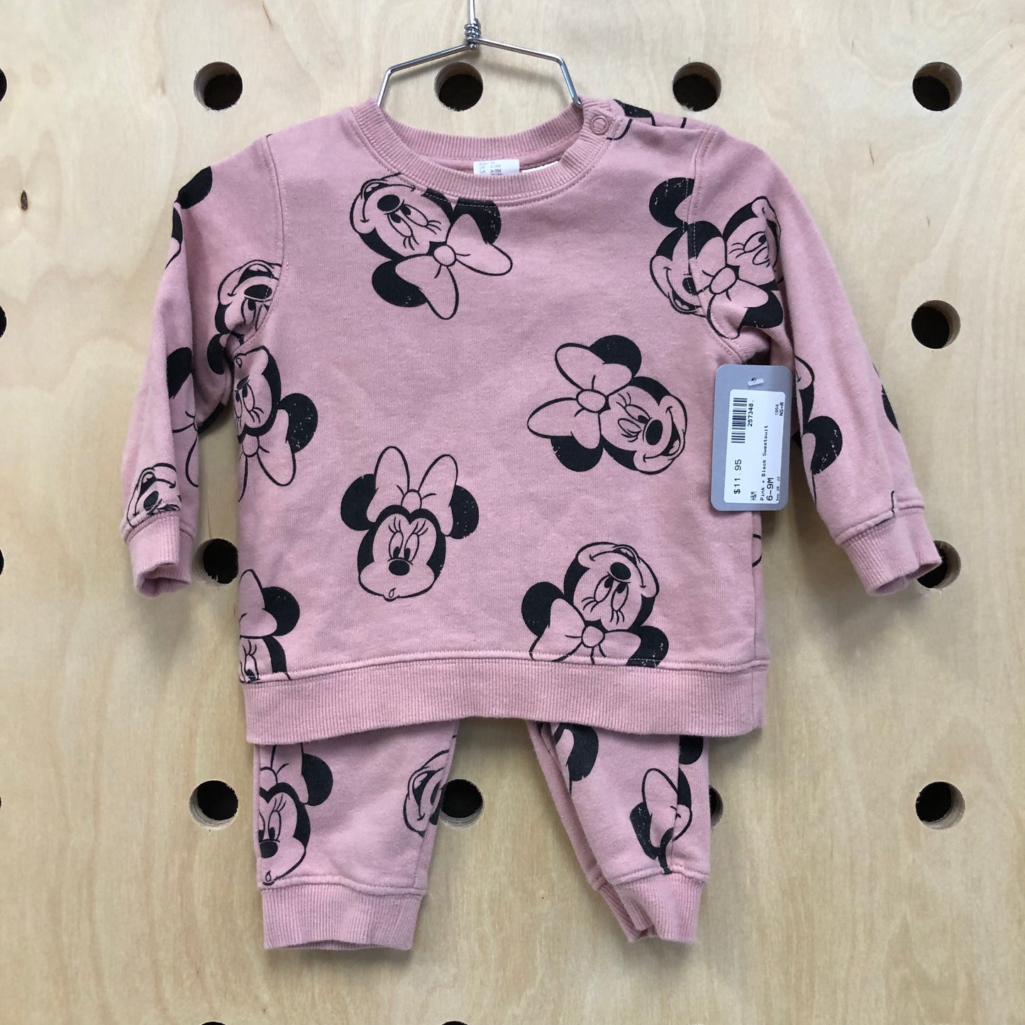 Pink + Black Sweatsuit