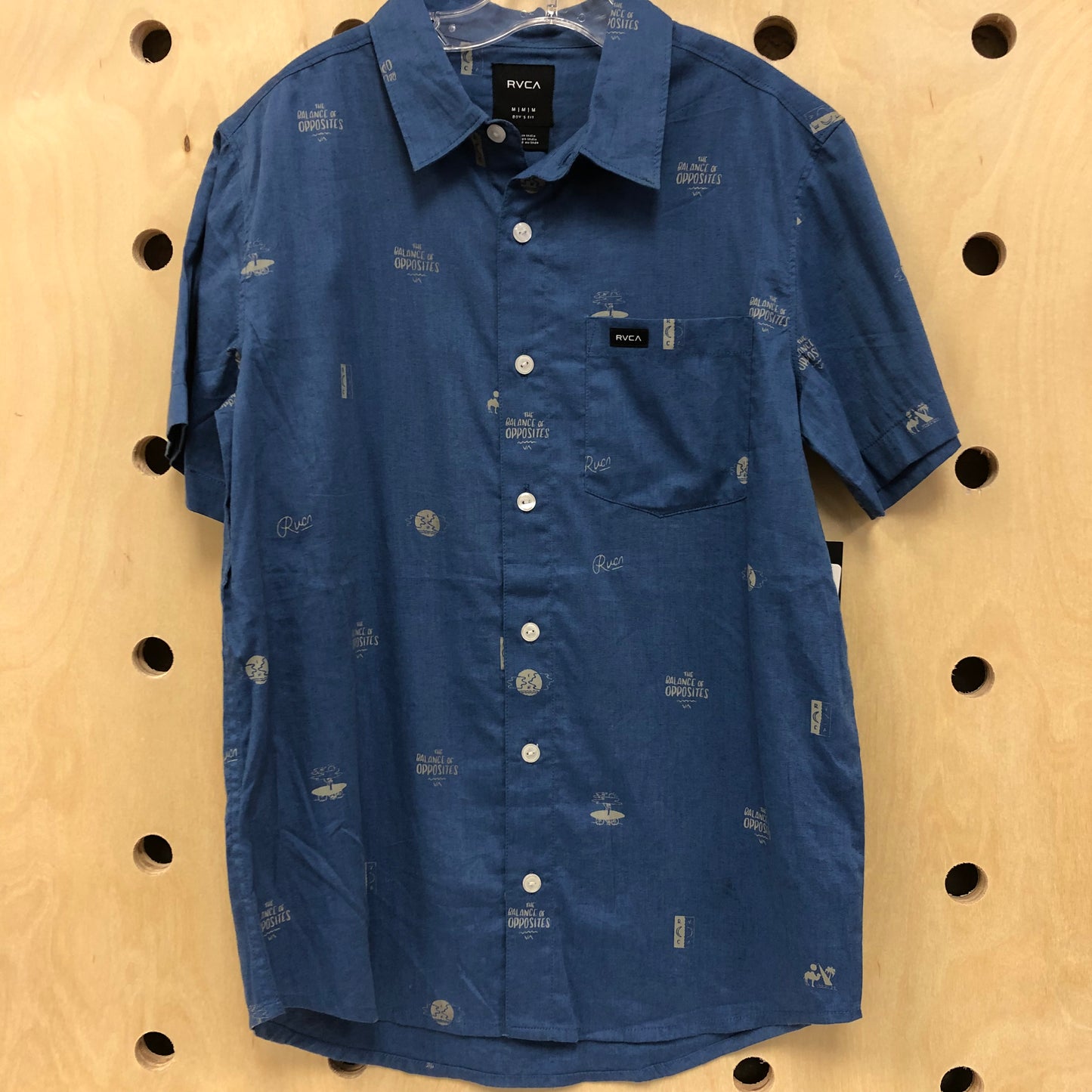 Balance Opposites Button Up NEW