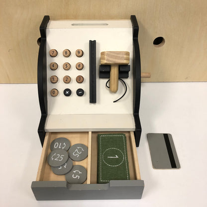 Wooden Cash Register Playset