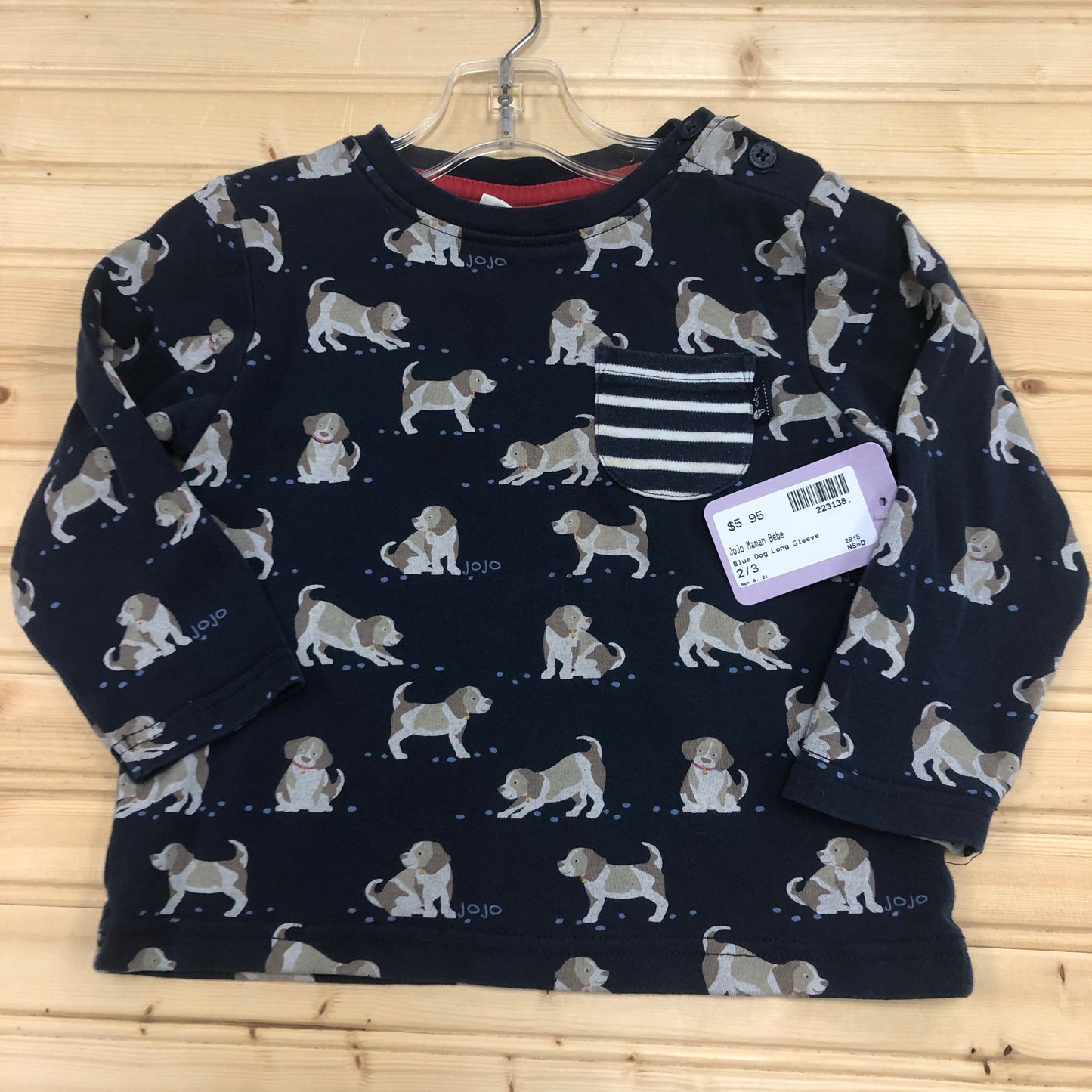 Blue Dog Long Sleeve