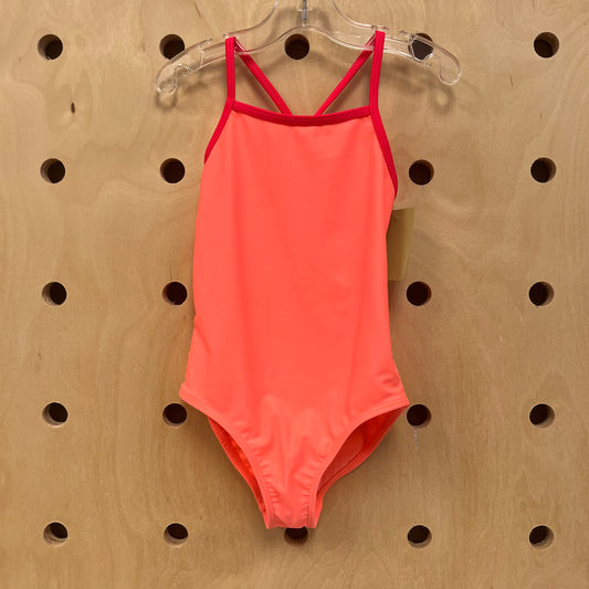 Electric Orange Swimsuit NEW!