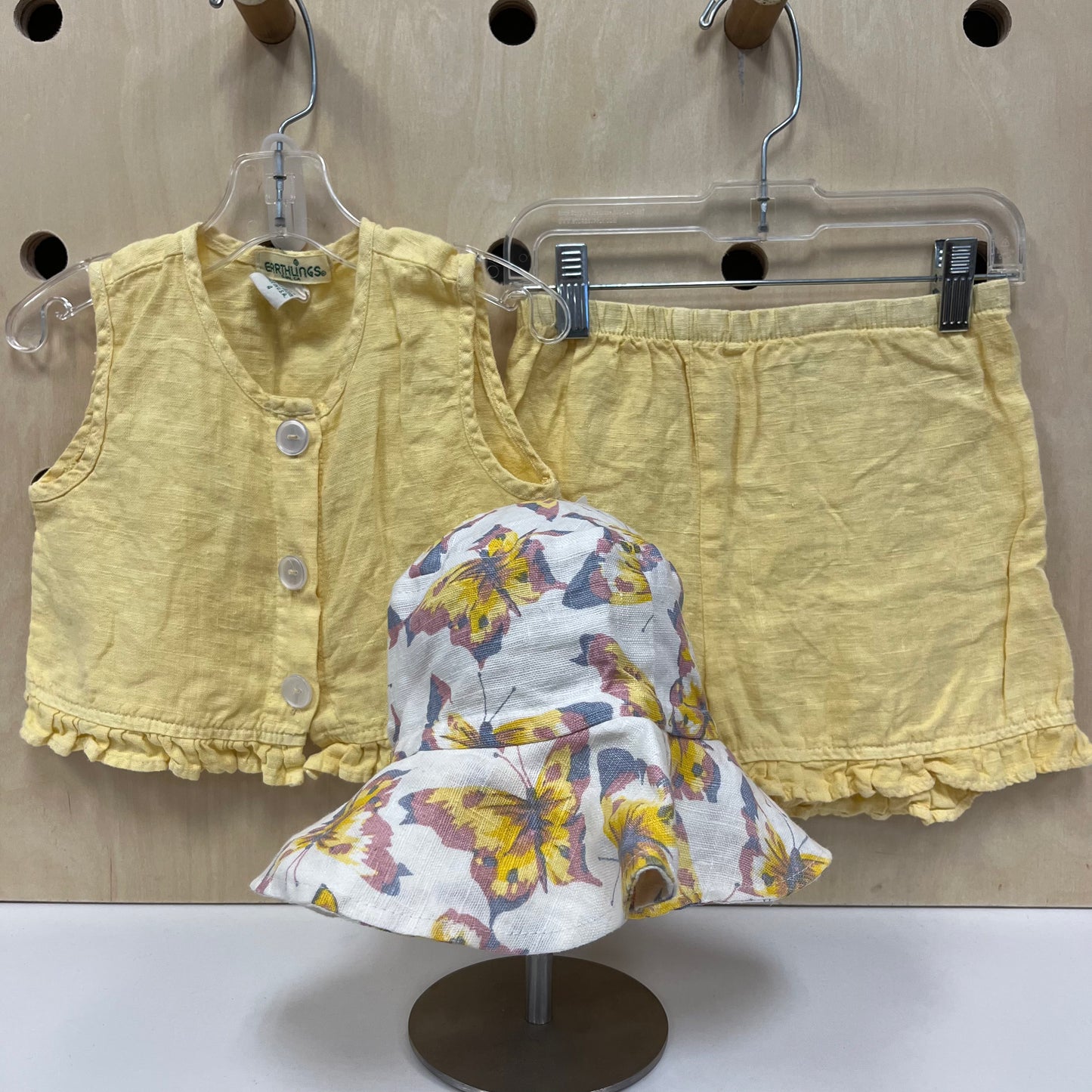 Organic Yellow 3pc Outfit
