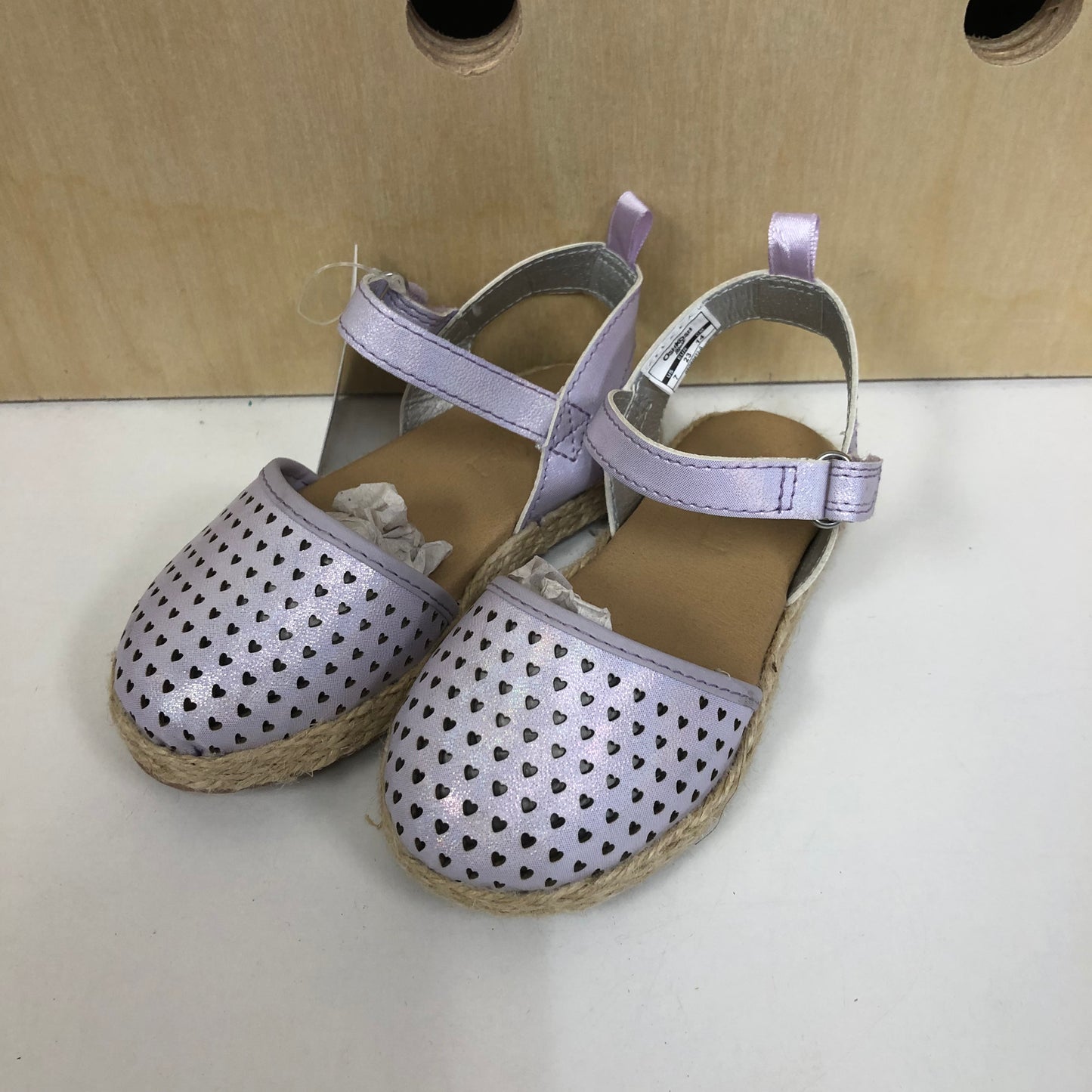 Lavender Heart Sandals NEW!