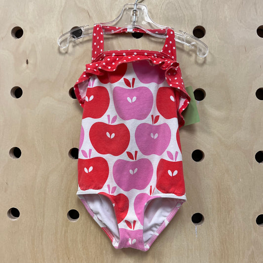 Apple Ruffle Bodysuit