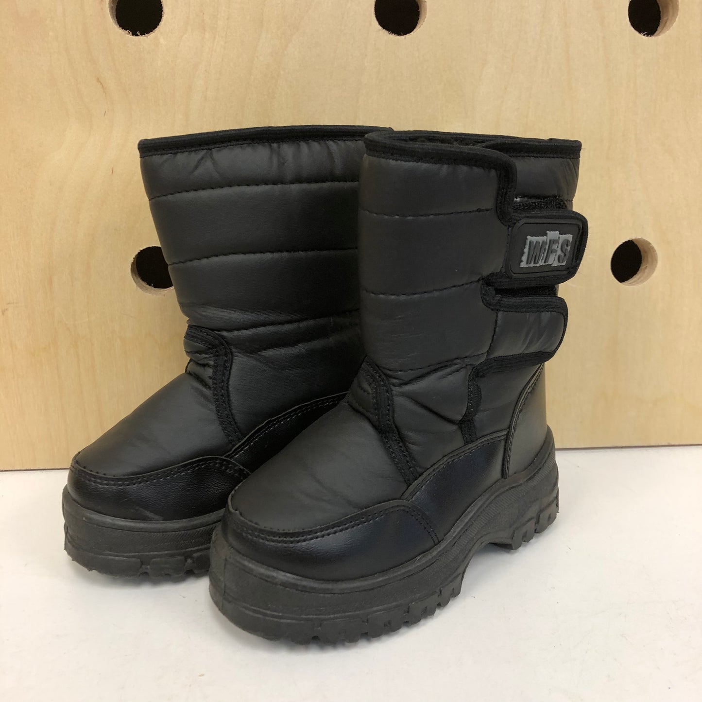 Black Snow Boots